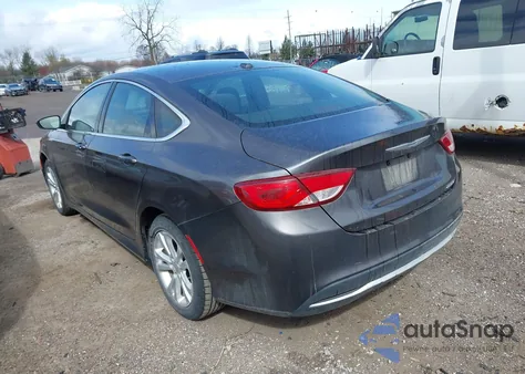 2015 Chrysler 200 Limited from USA, damaged, VIN 1C3CCCAB3FN726411